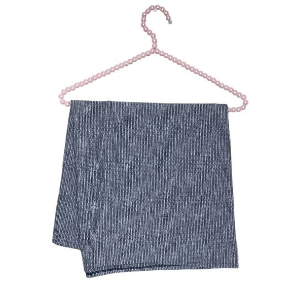 Lululemon Women's Vinyasa Scarf Black Gray Marled Rulu One Size OS Snap Button - Picture 3 of 4